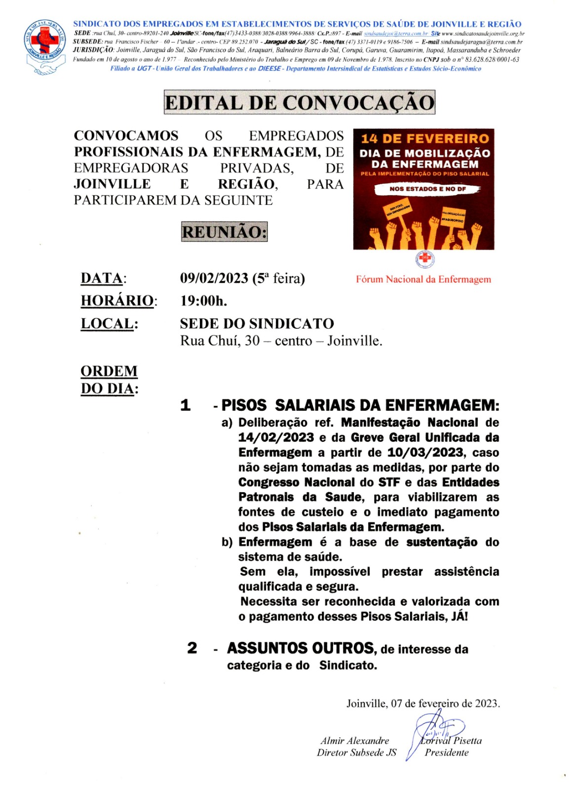 Edital de Convocação