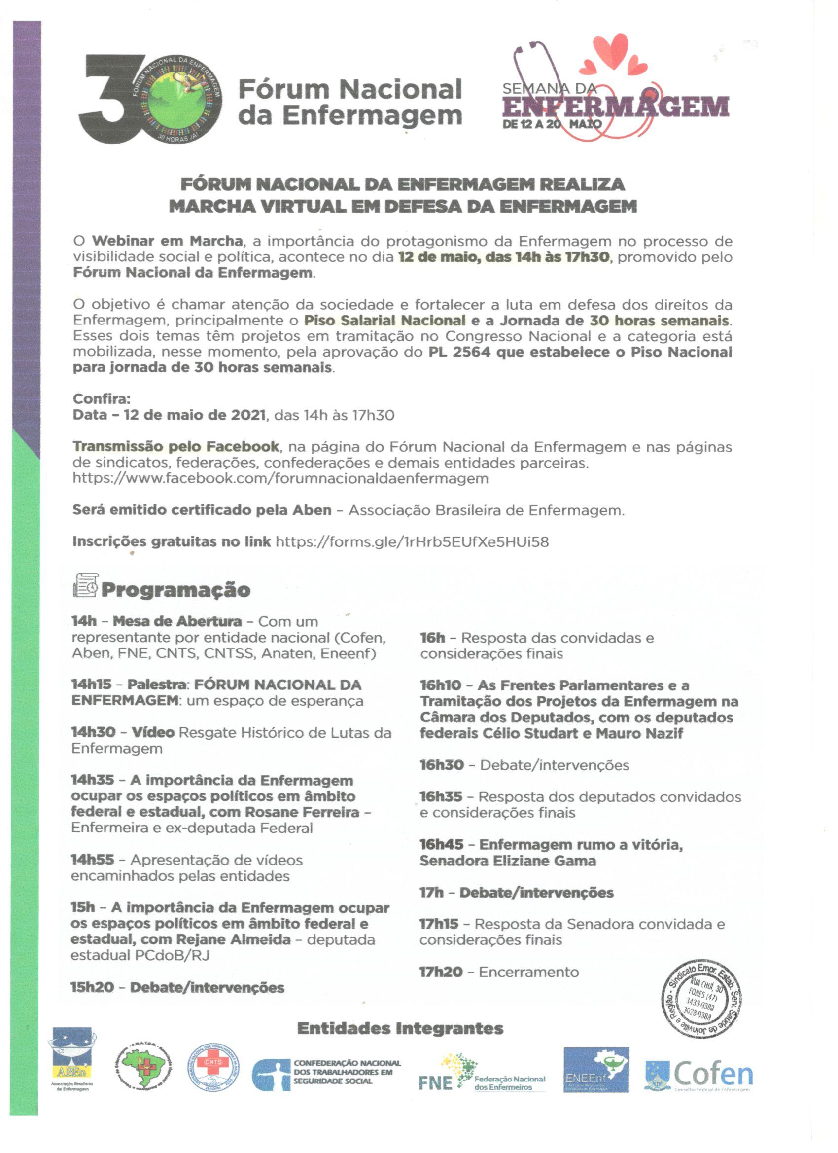Fórum Nacional da Enfermagem