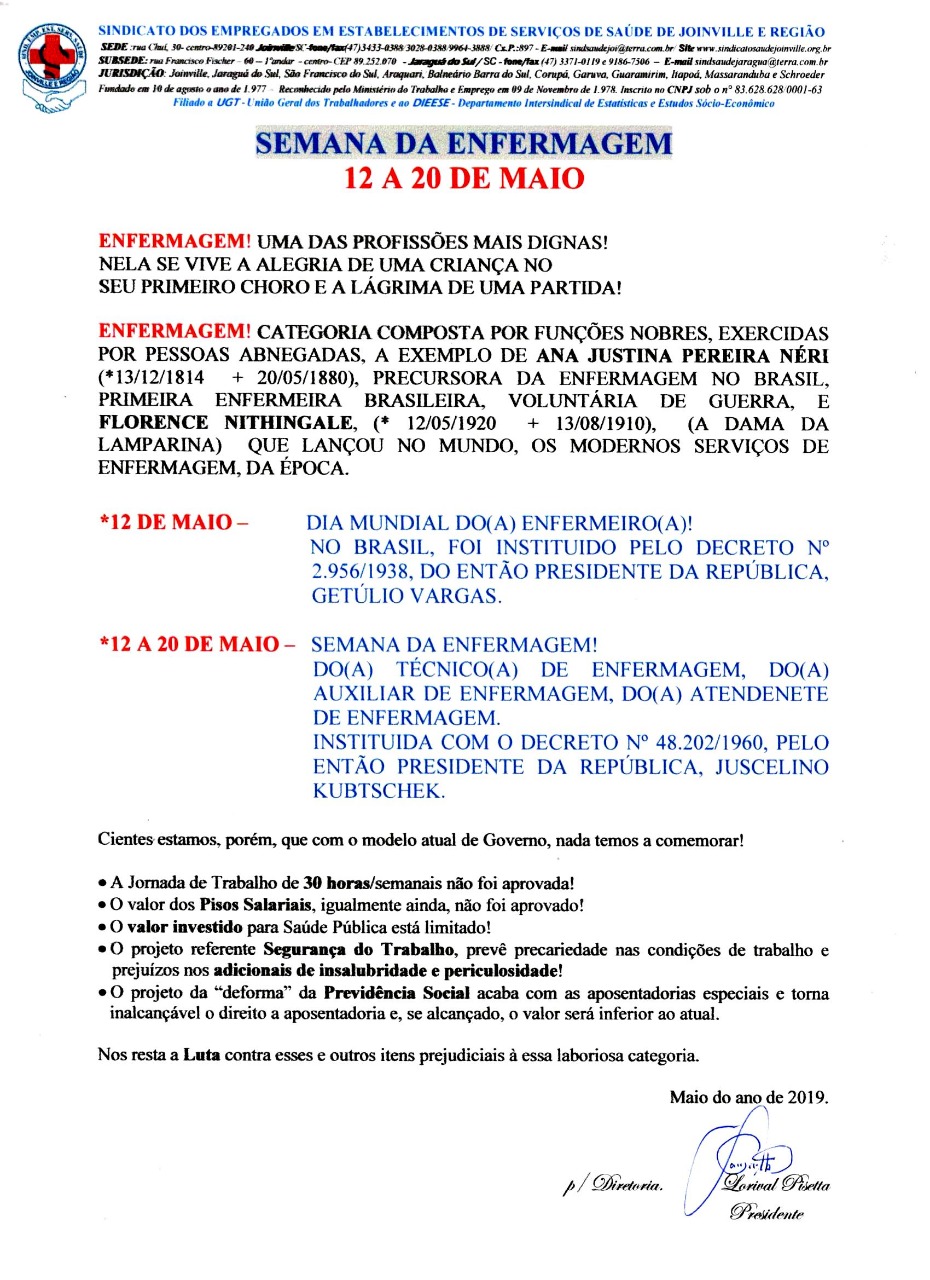 Semana da enfermagem