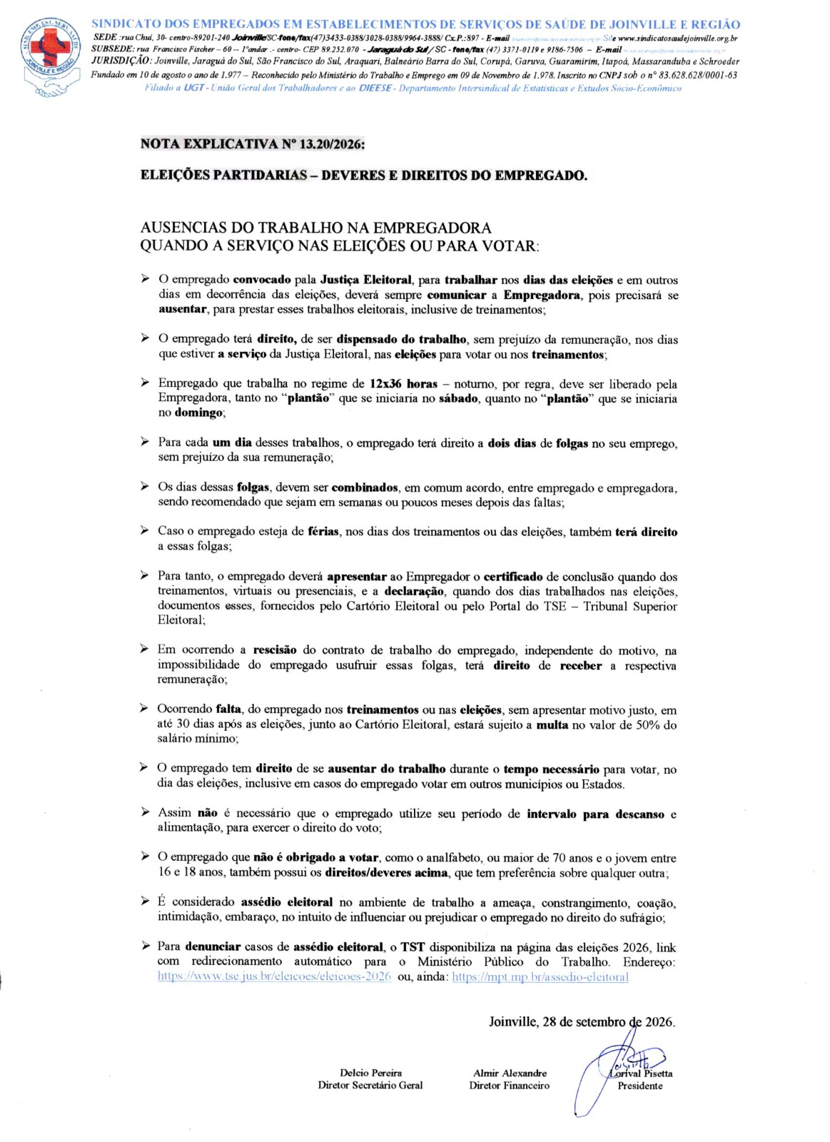 Nota Explicativa